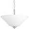 Progress Lighting Joy Collection Three-Light 16-5/8" Semi-Flush Convertible P3864-09 - alternate 2